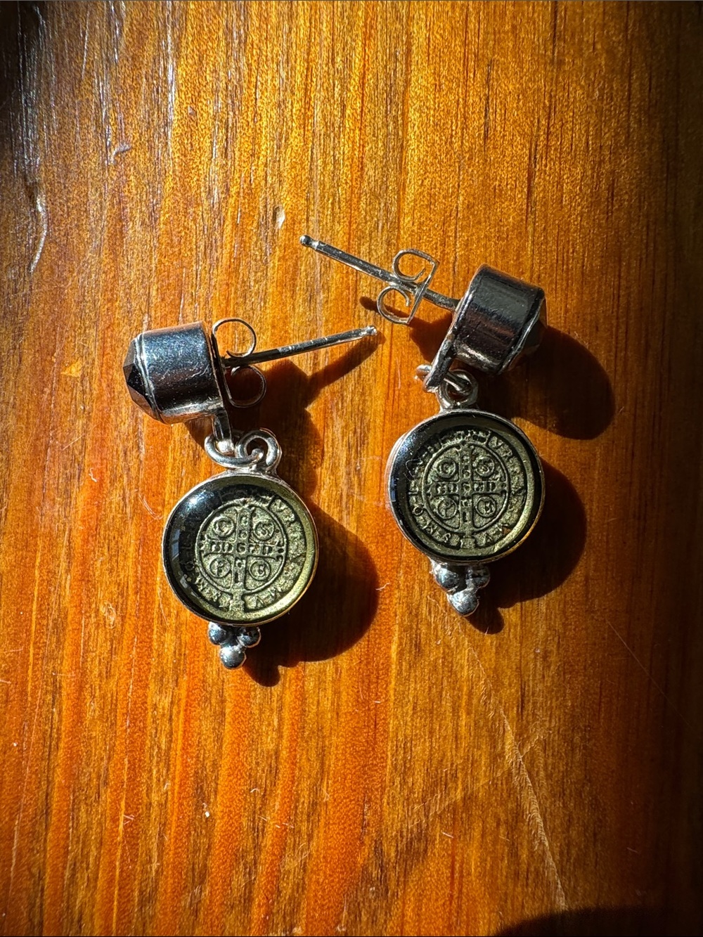 Vintage VSA Allegro San Benito Sterling Silver Earrings